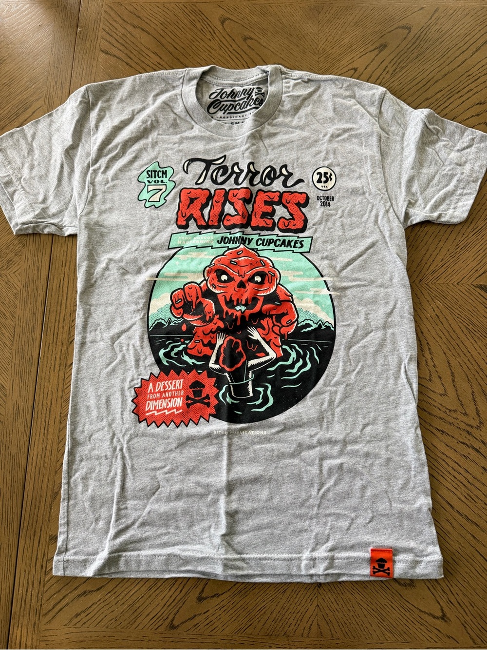 RARE - Unisex Limited Edition Johnny Cupcakes “Terror Rises” Tee
